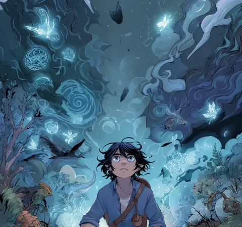 睡前阅读的科幻漫画作品封面